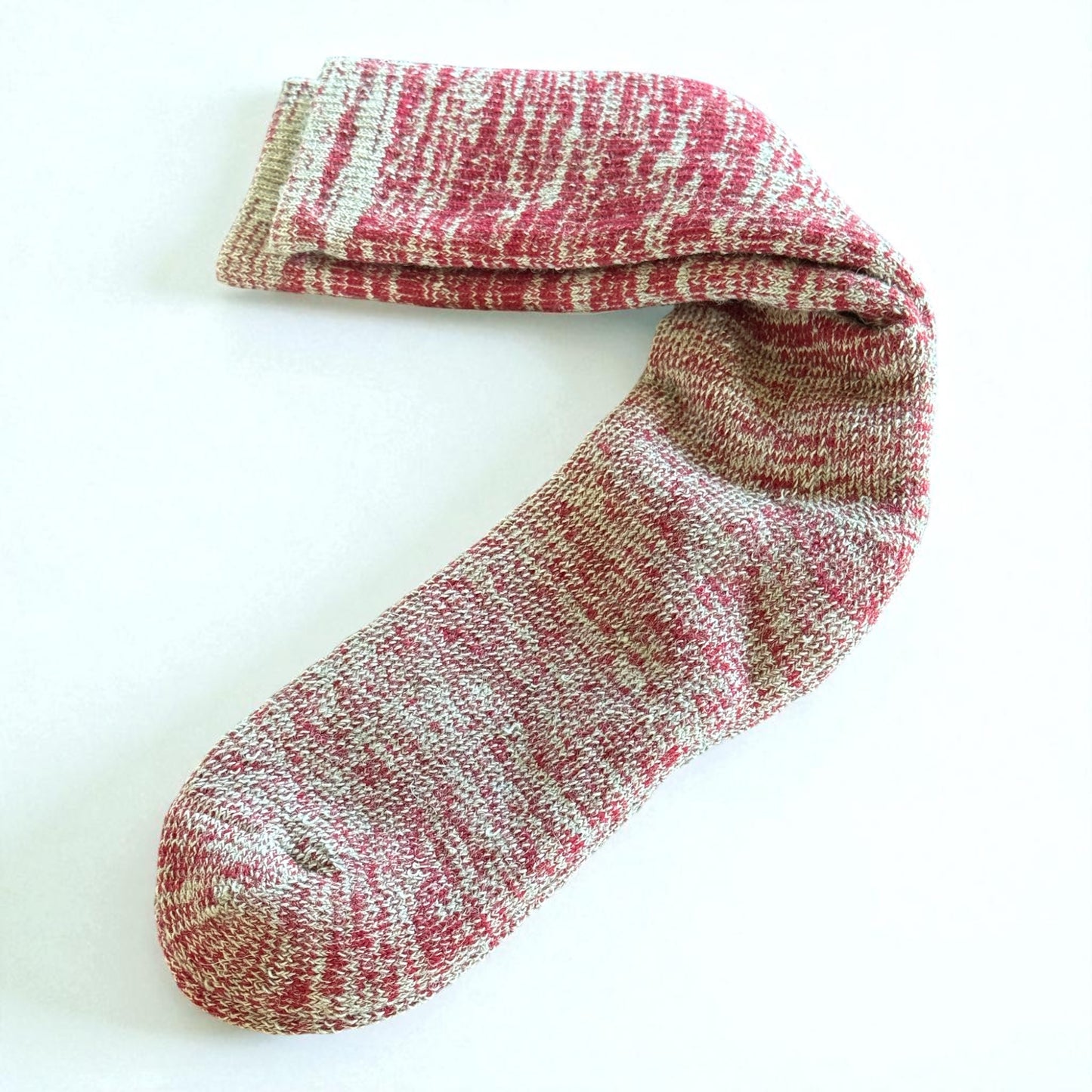 Red Alpaca Socks
