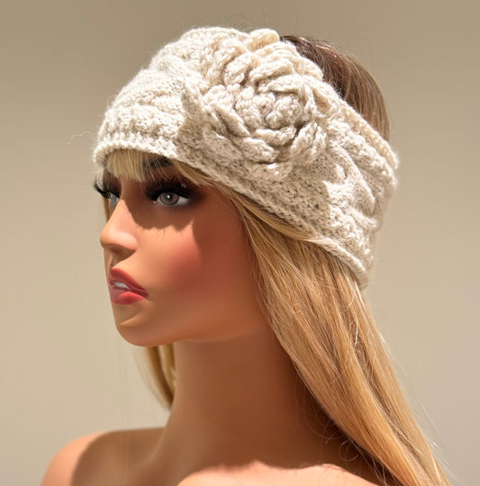 Angela Headband With Rosette