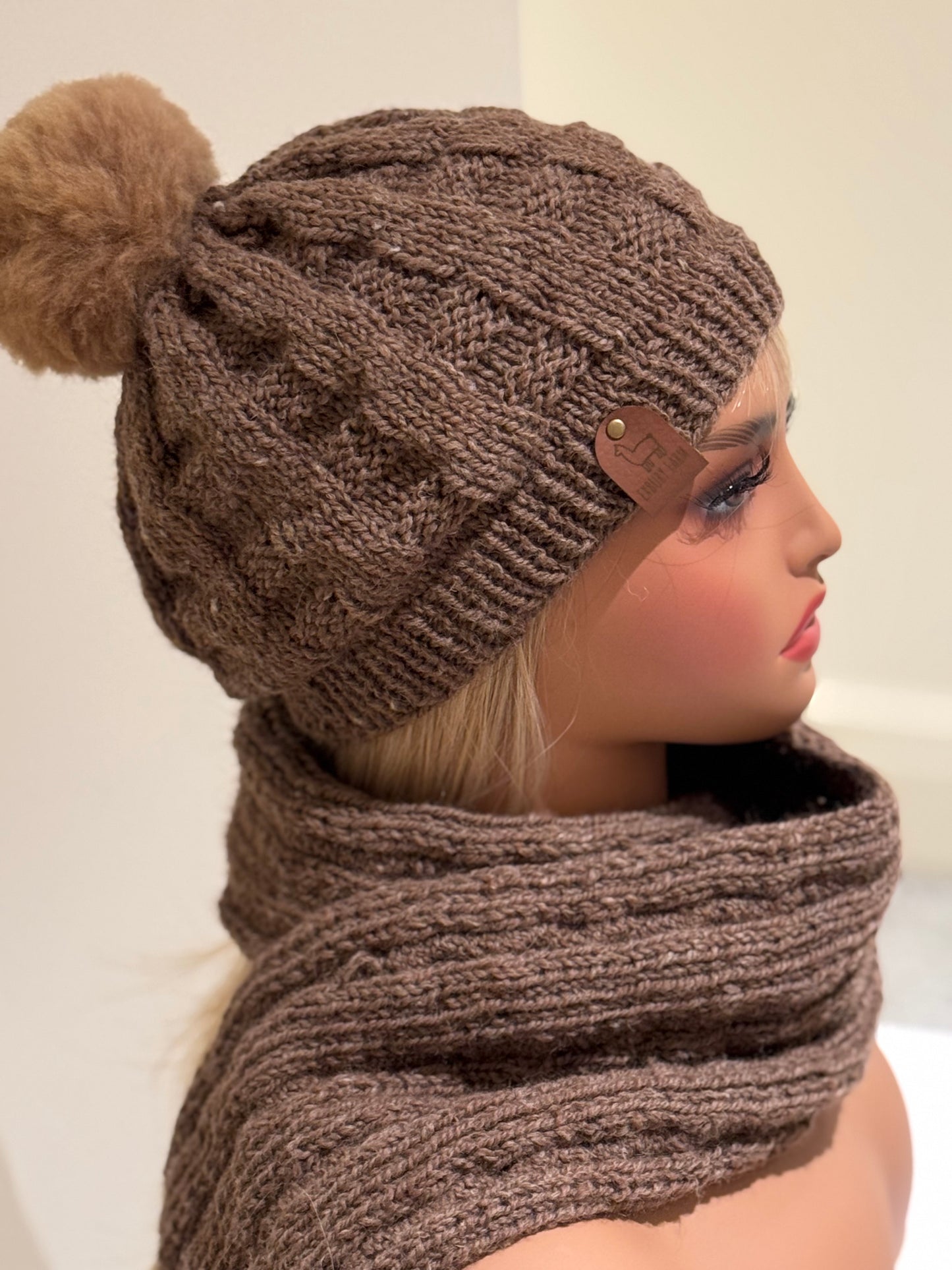 Beanie With Matching Scarf