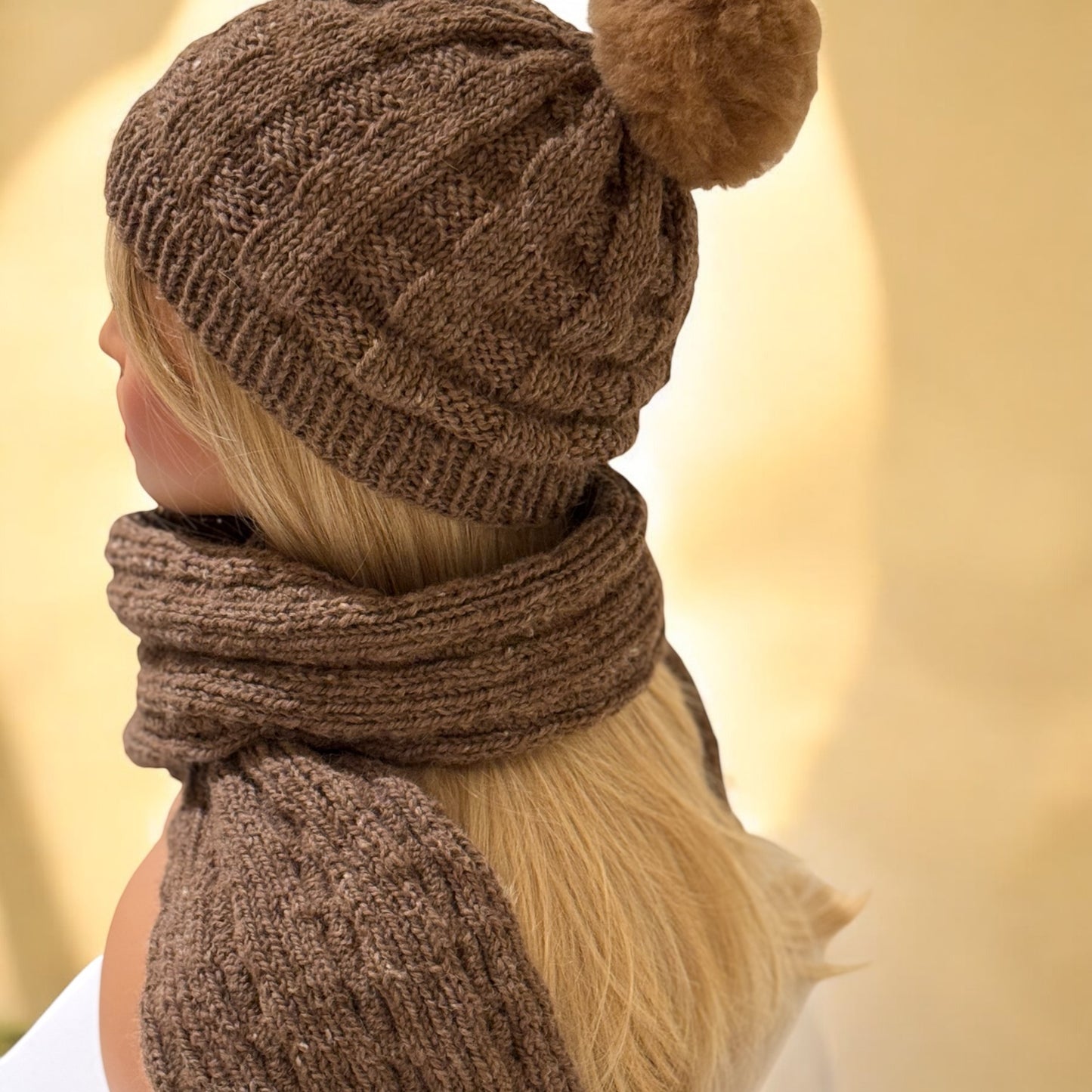 Beanie With Matching Scarf