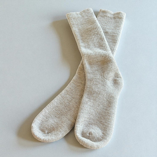 Gray Alpaca Socks