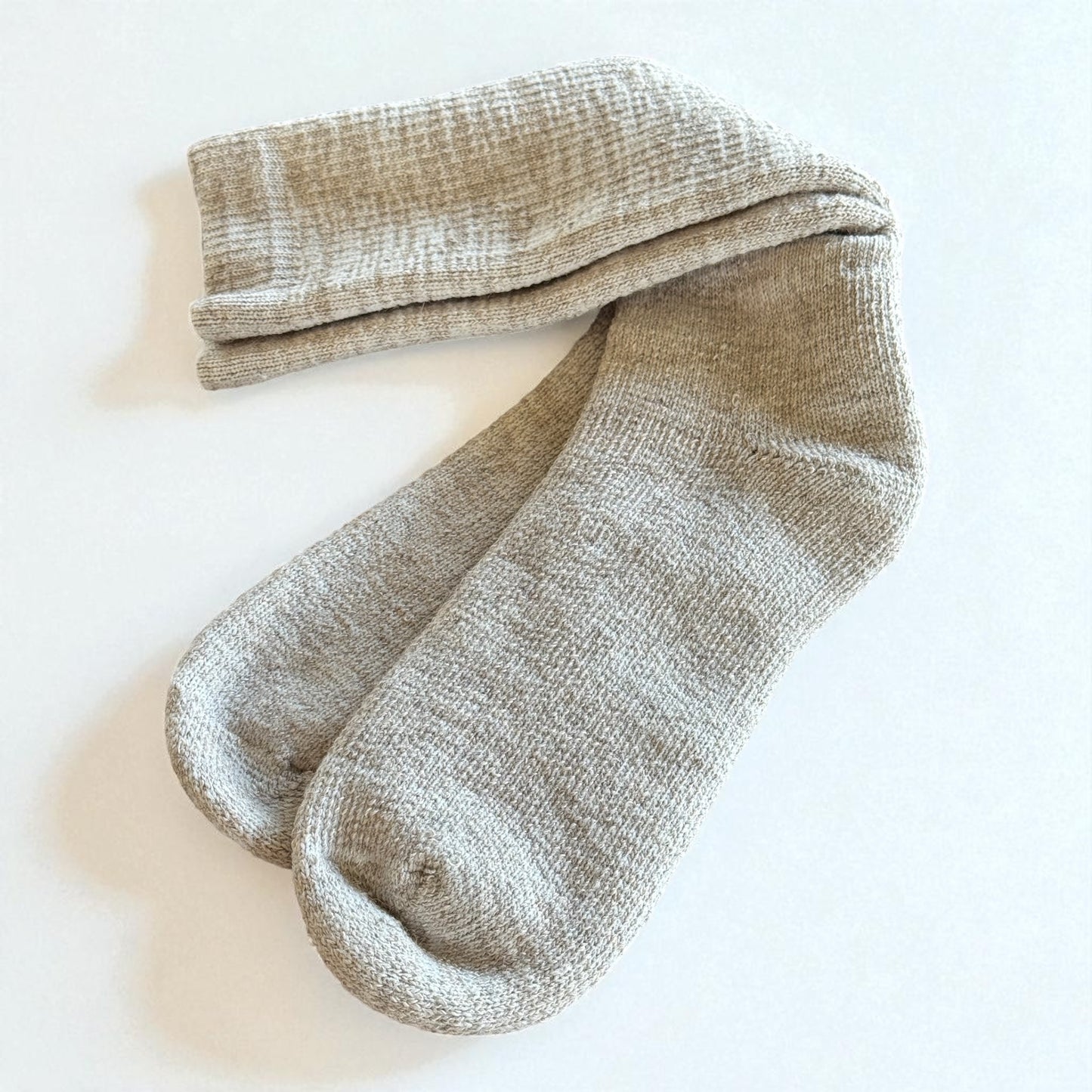 Gray Alpaca Socks