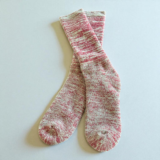 Red Alpaca Socks