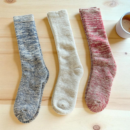 Red Alpaca Socks